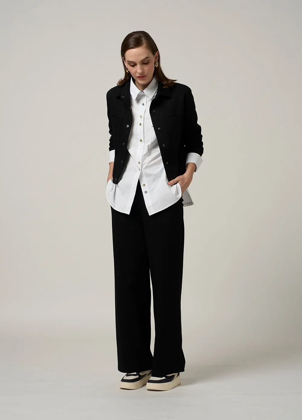 Matchwork Pant Black