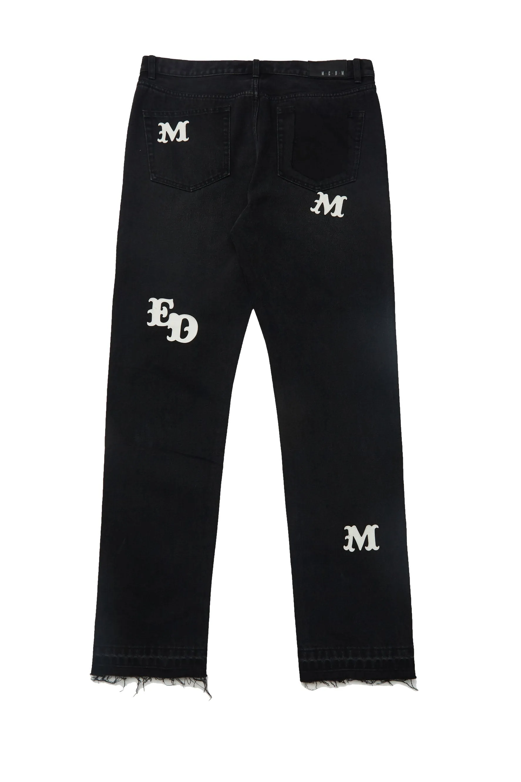 MEDM PATCHES DENIM PANTS