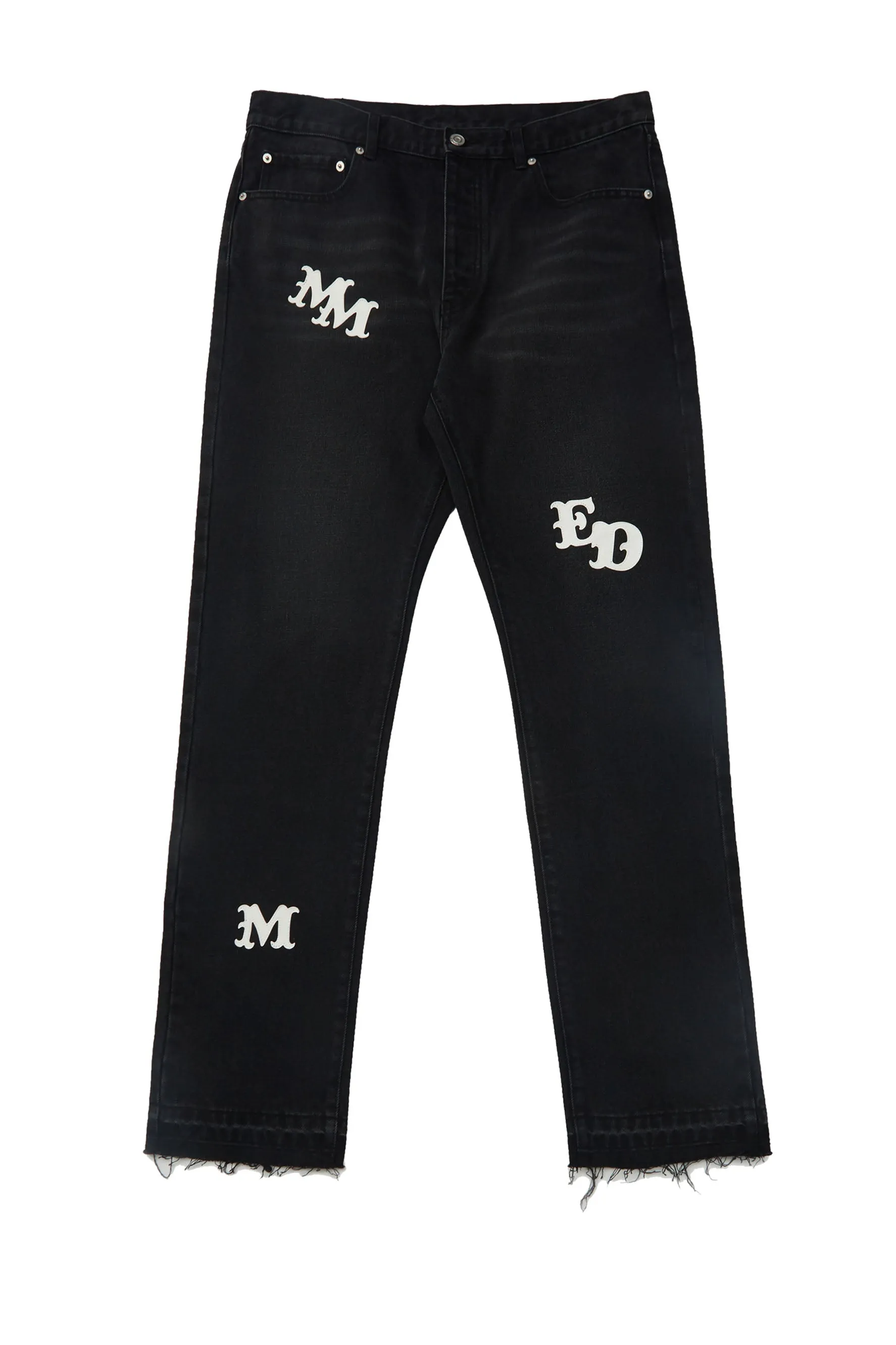MEDM PATCHES DENIM PANTS