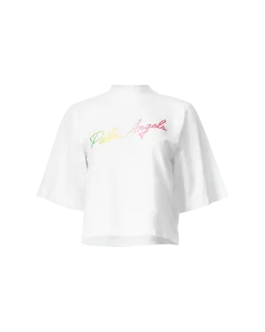 Miami Logo Cropped T-Shirt