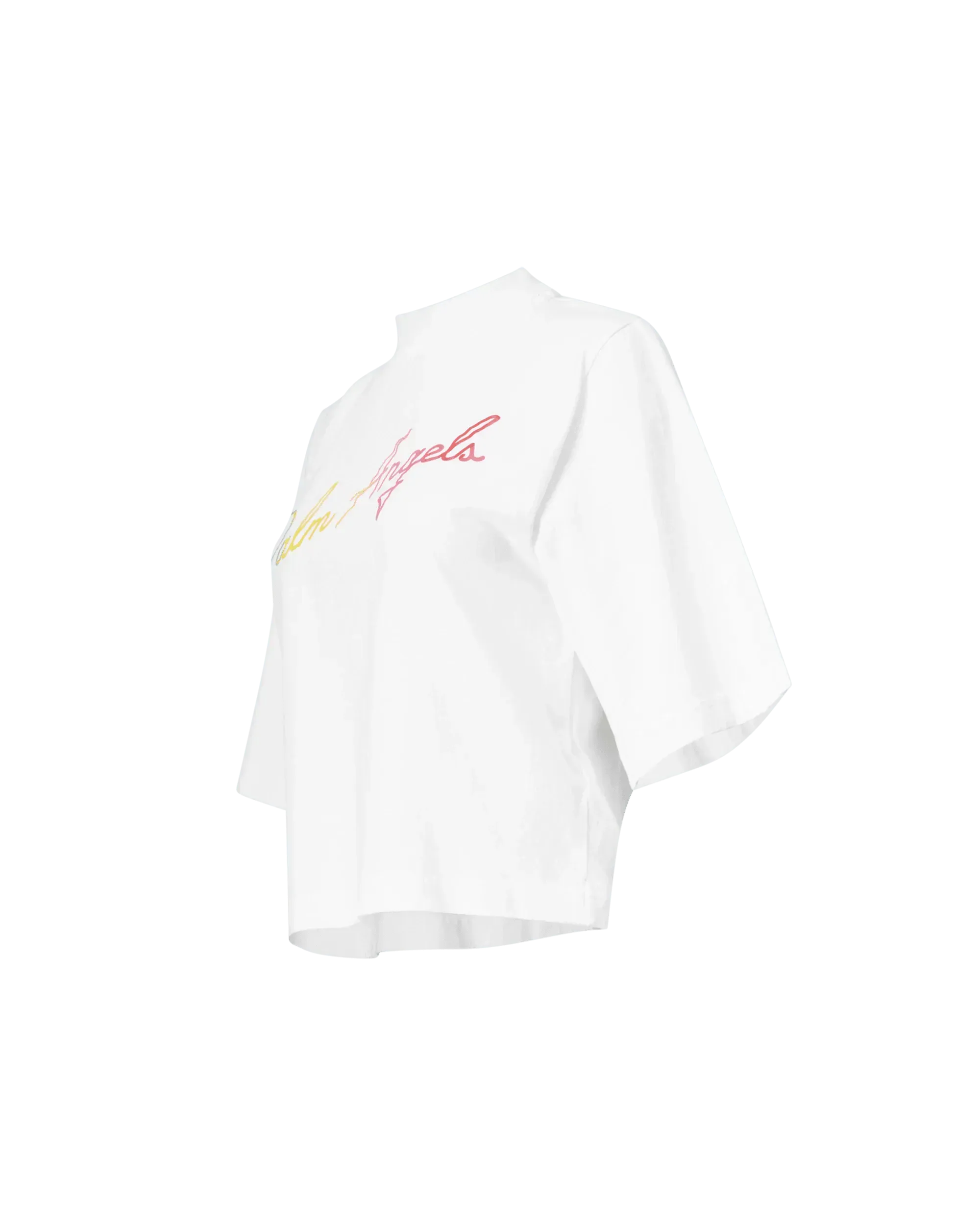 Miami Logo Cropped T-Shirt