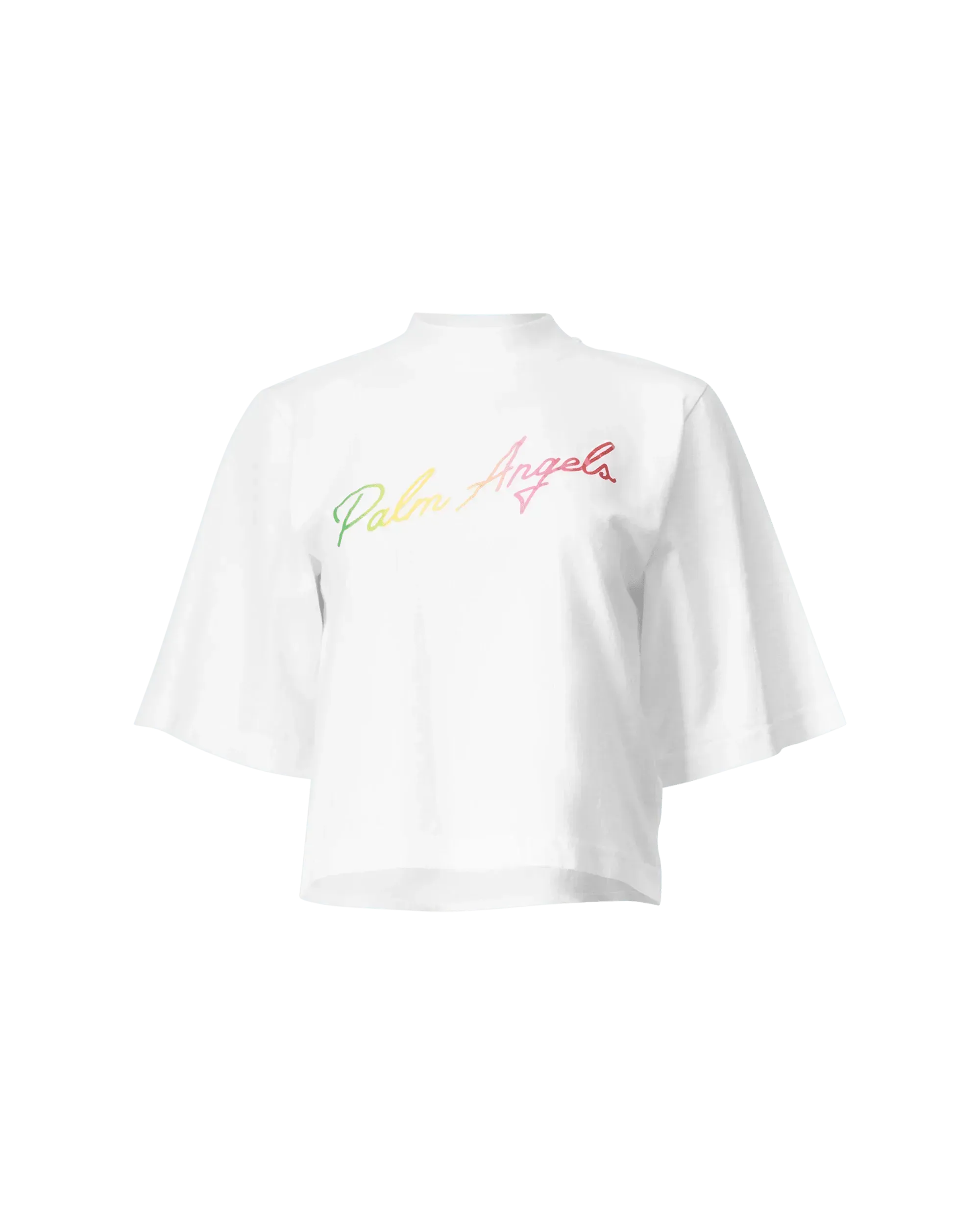 Miami Logo Cropped T-Shirt