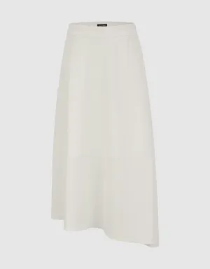 Midi A-Line Skirt