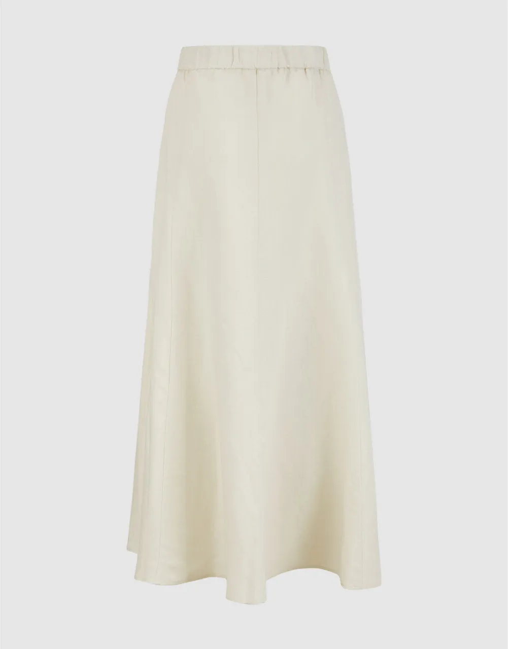 Midi A-Line Skirt