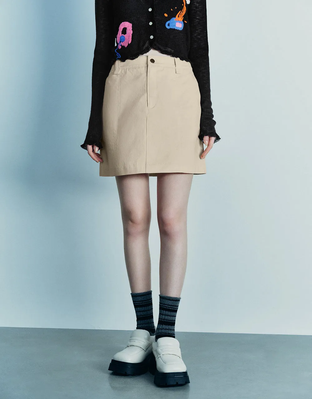 Mini A-Line Skirt