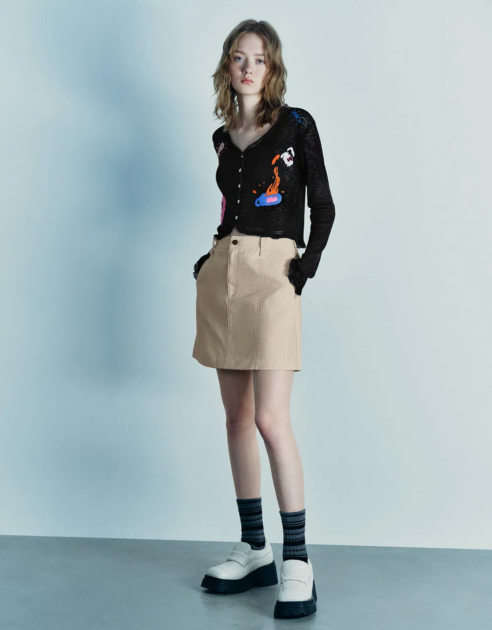 Mini A-Line Skirt