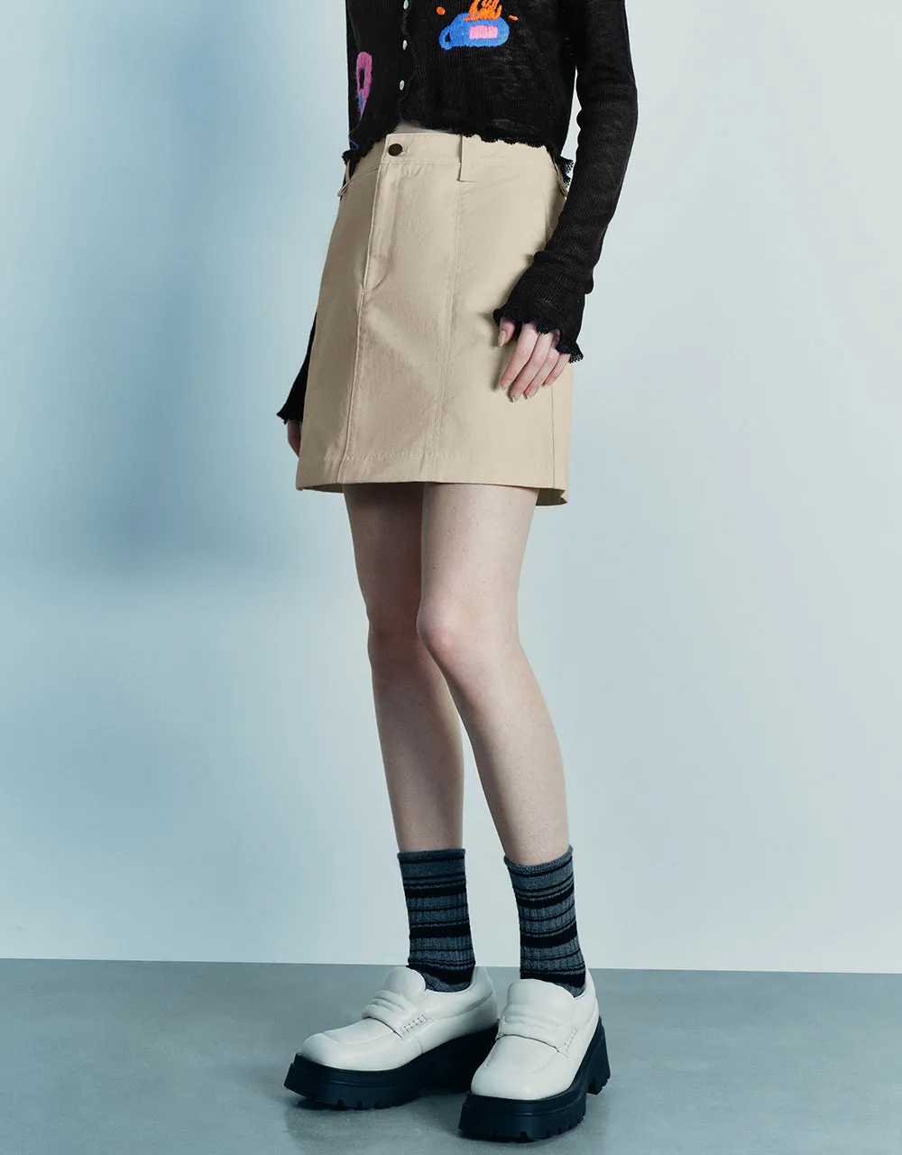 Mini A-Line Skirt