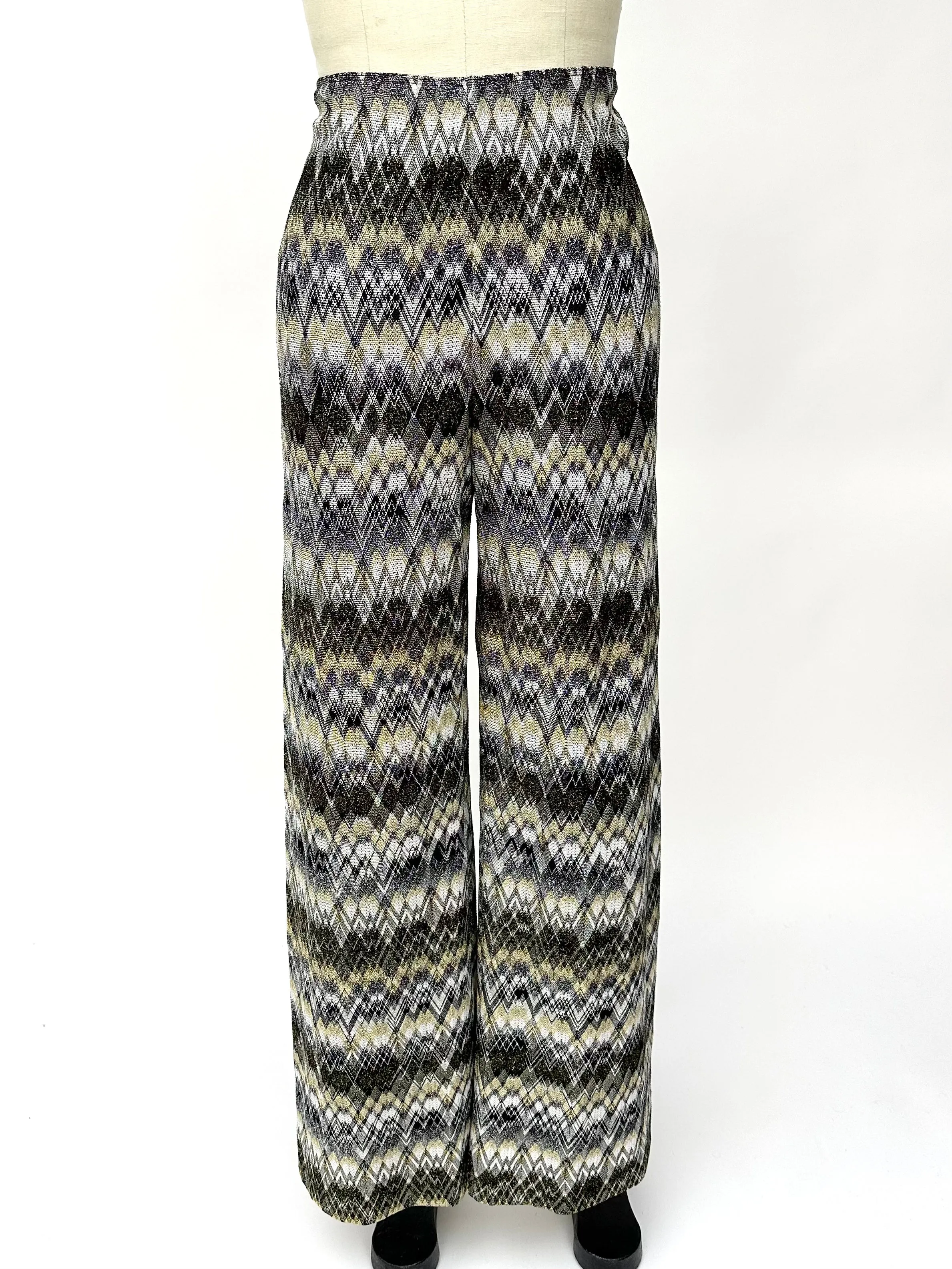 Missoni Metallic Knit Pant Set*