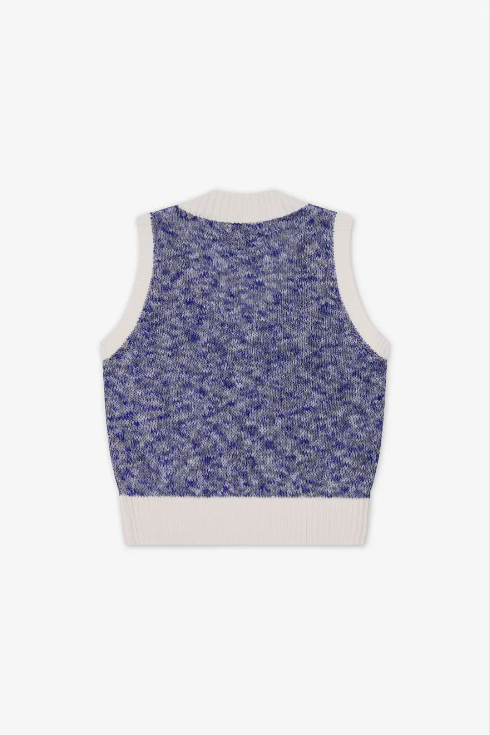 Mélange Vest - Blue