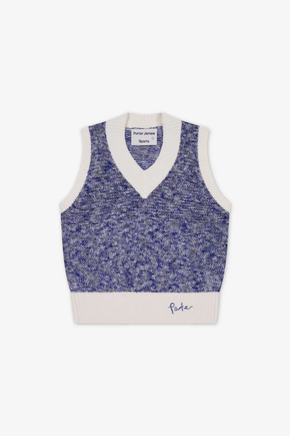 Mélange Vest - Blue