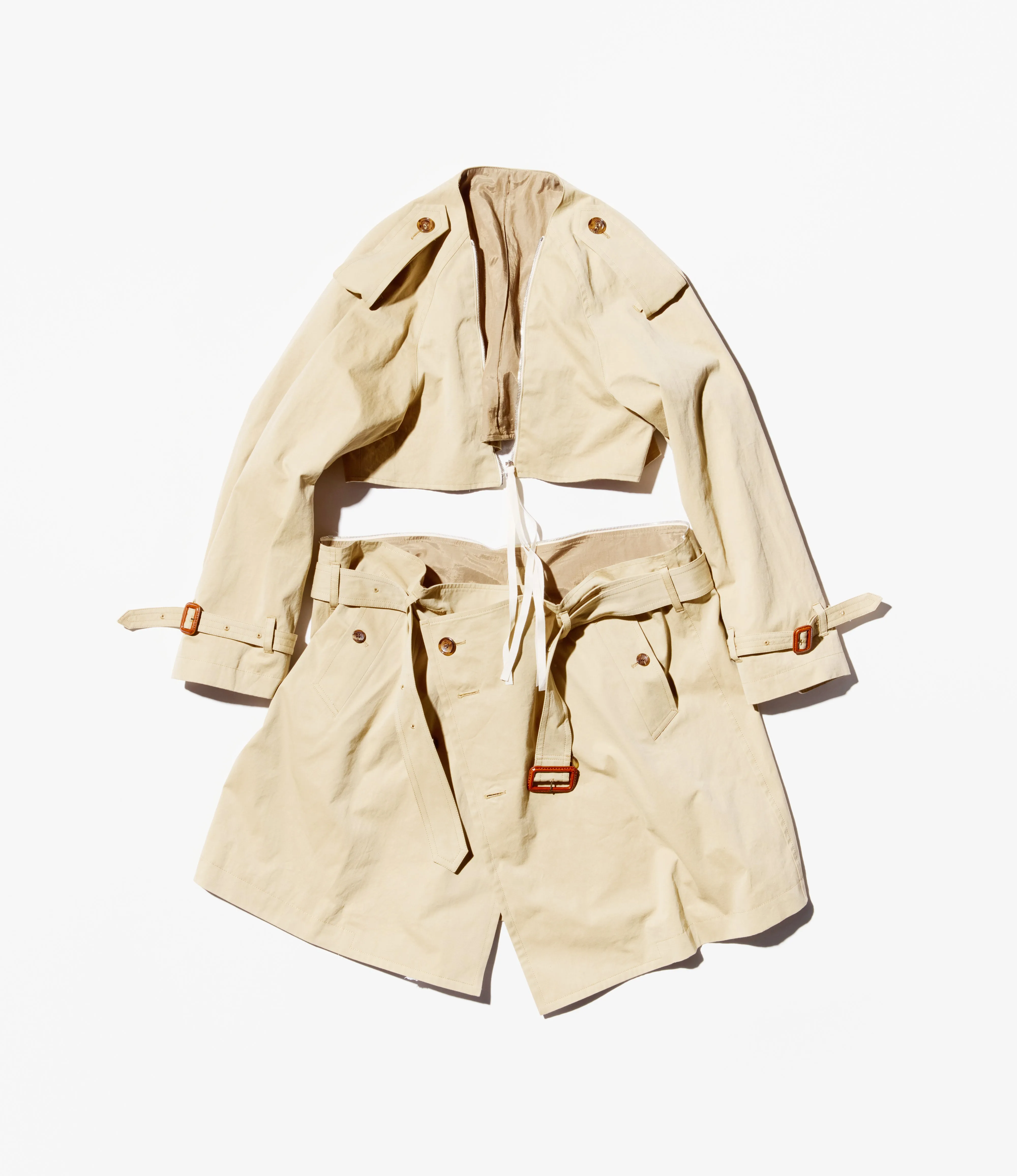 Modular Trenchcoat – Gabardine/Floral