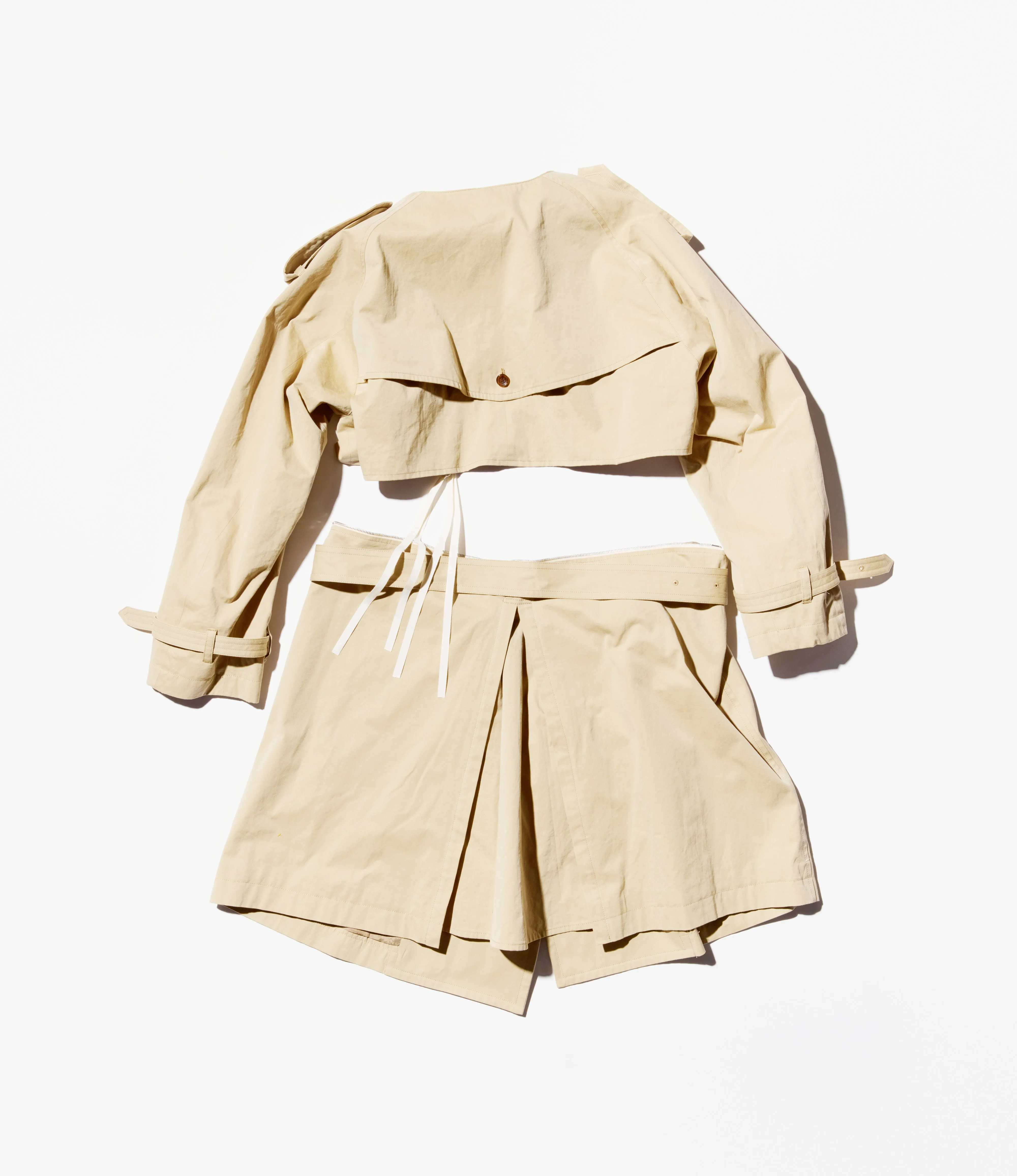 Modular Trenchcoat – Gabardine/Floral