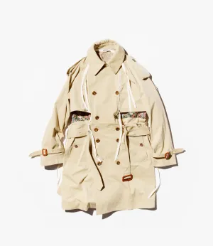 Modular Trenchcoat – Gabardine/Floral