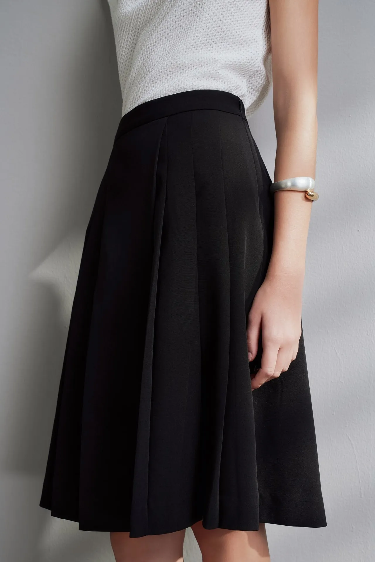 Multi-Way Stretch A-Shaped Skirt