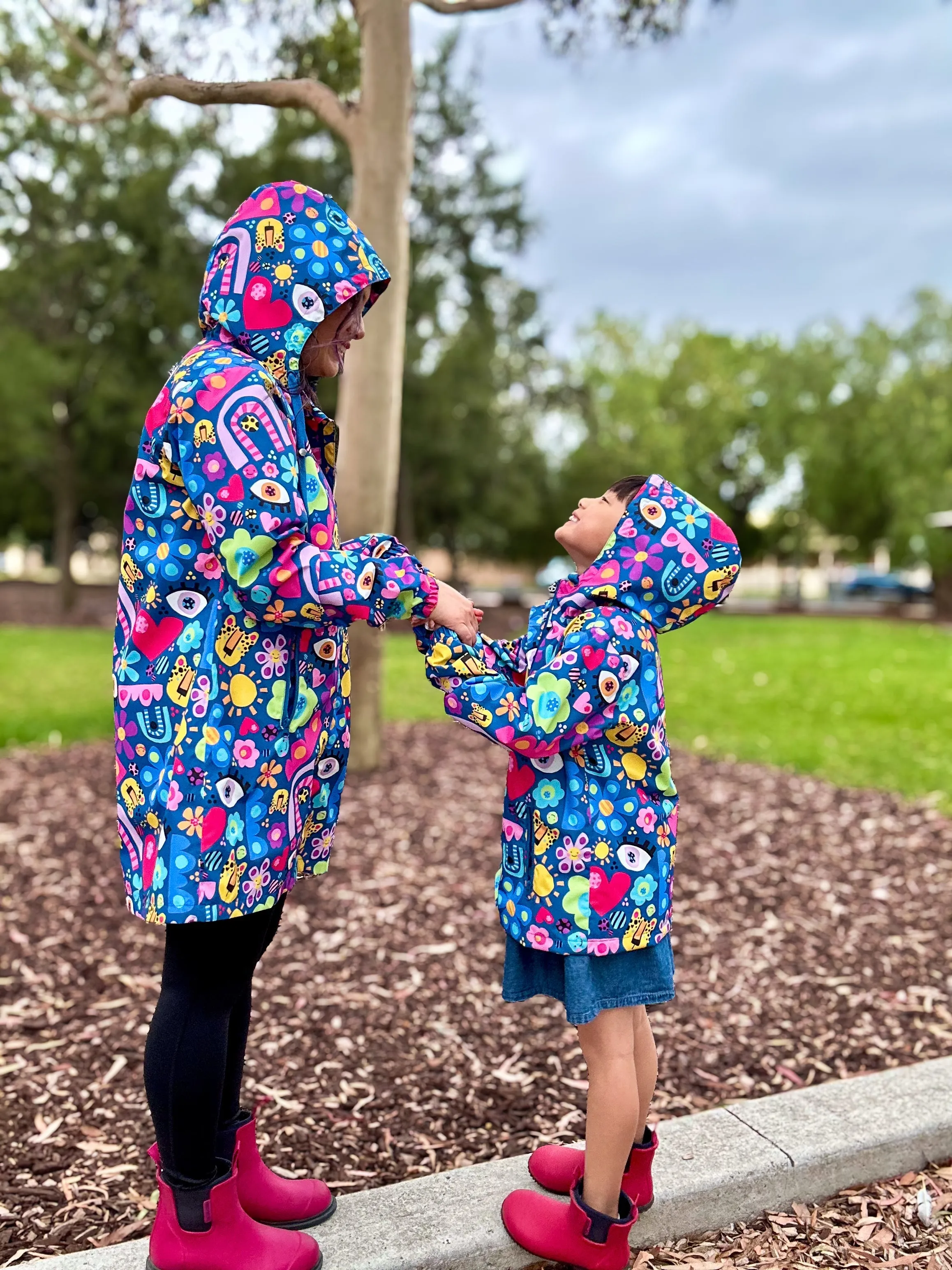 My Things Longline Raincoat - Adults