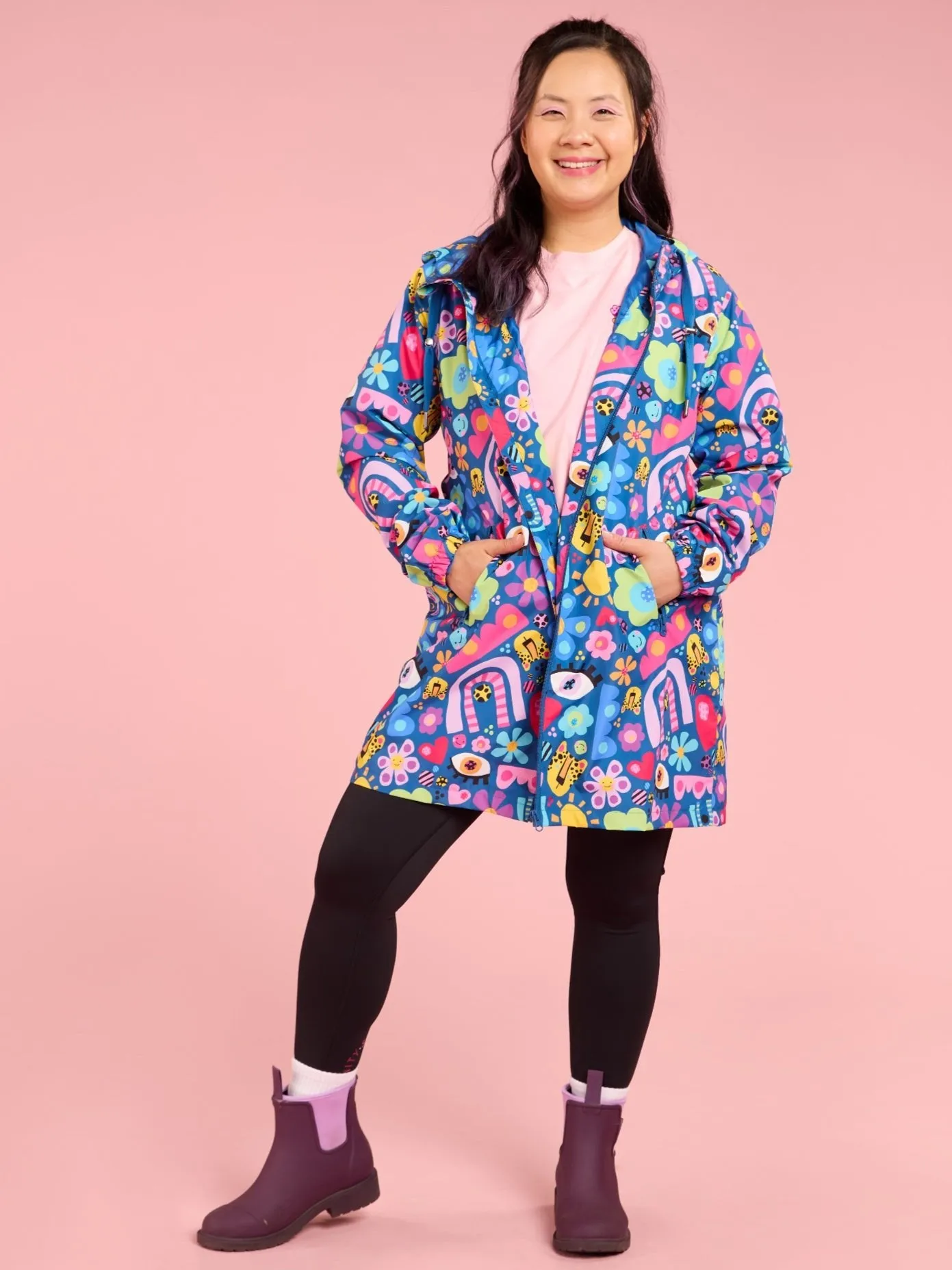 My Things Longline Raincoat - Adults