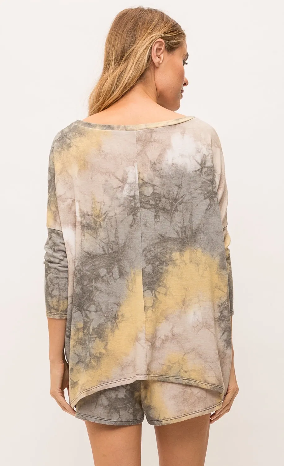 Mystree Bluestone Tie Dye Top