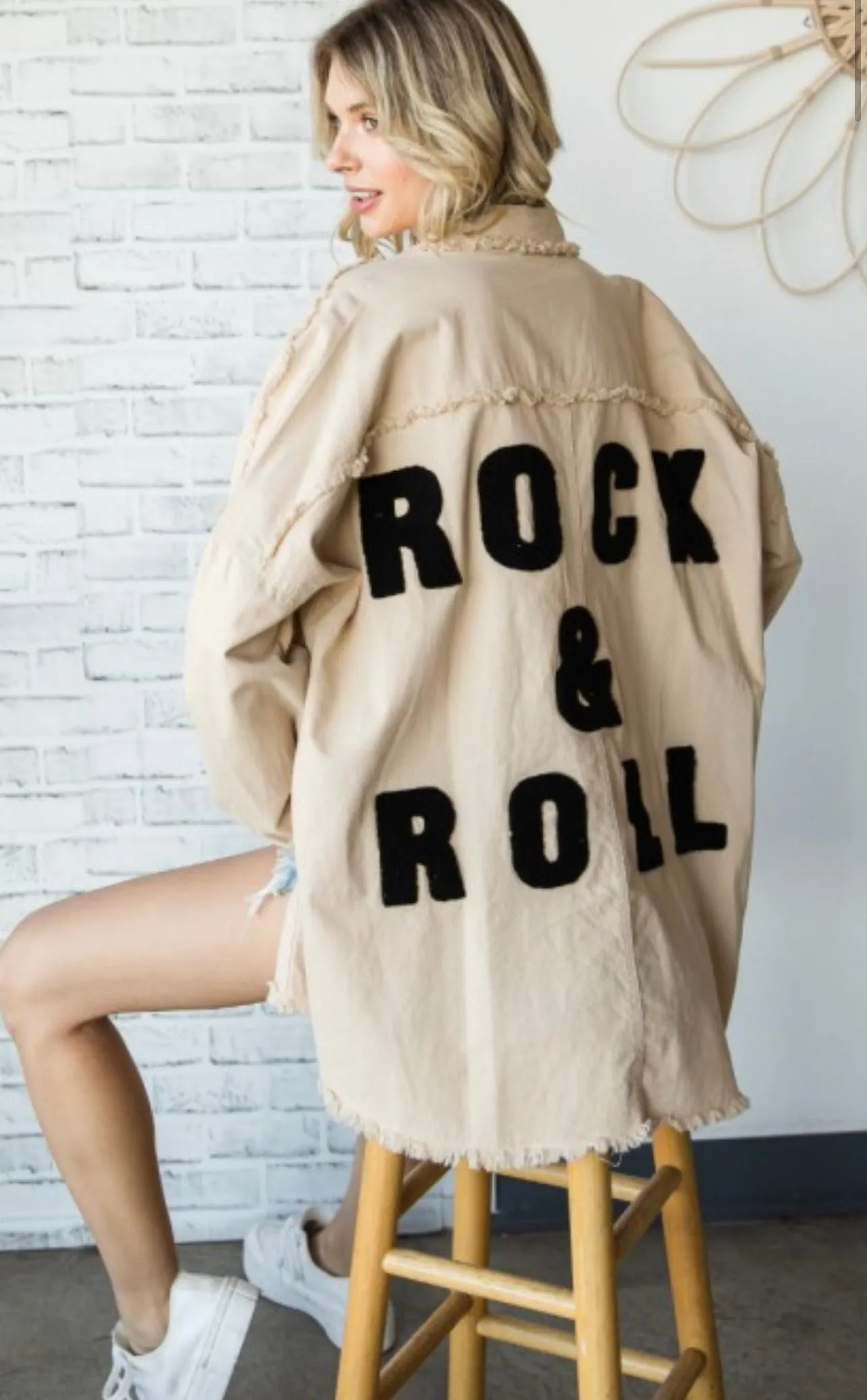 NATURAL ROCK N ROLL JACKET