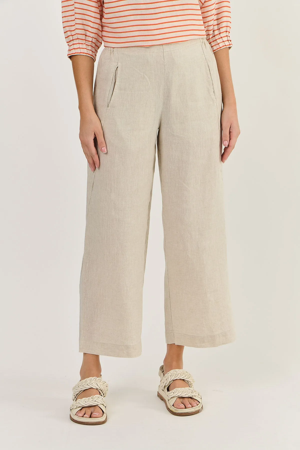 NATURALS GA398 Wide Leg Pants