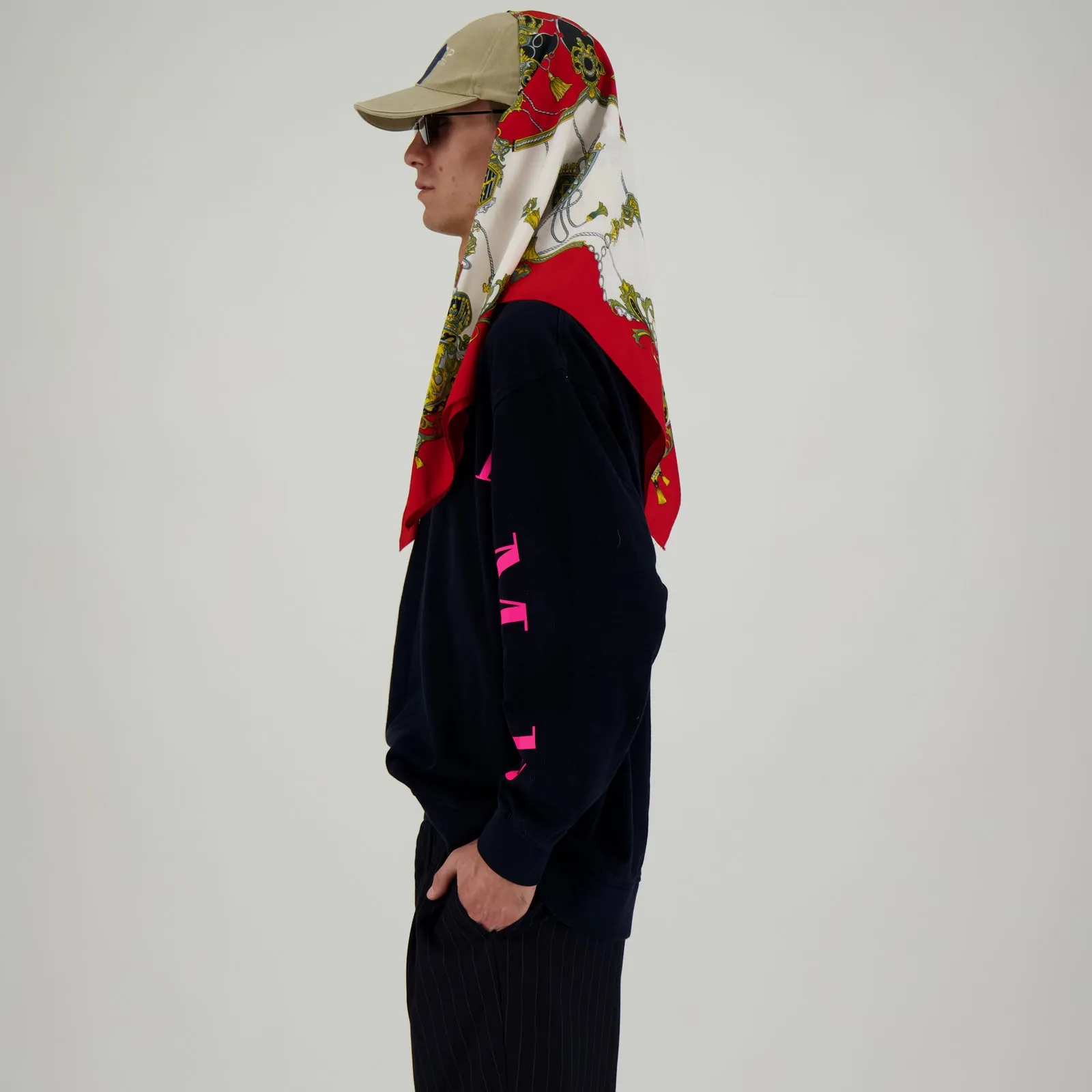 Navy 'Paris RE Made' Sweatshirt