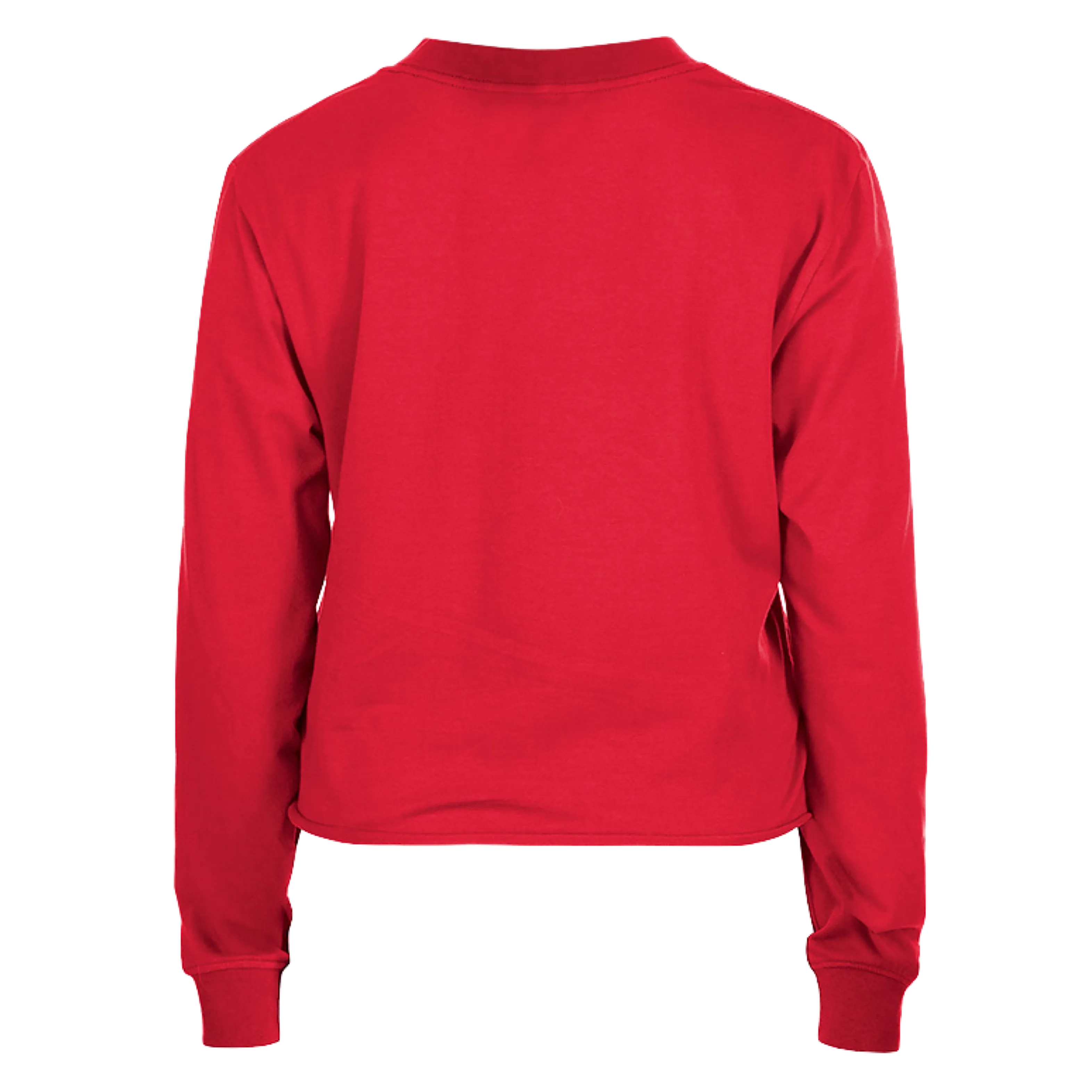 New Era HEAT Culture: Blood Red Women's Long Sleeve Crop
