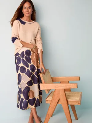 NIC ZOE Playful Pebble Slip Skirt