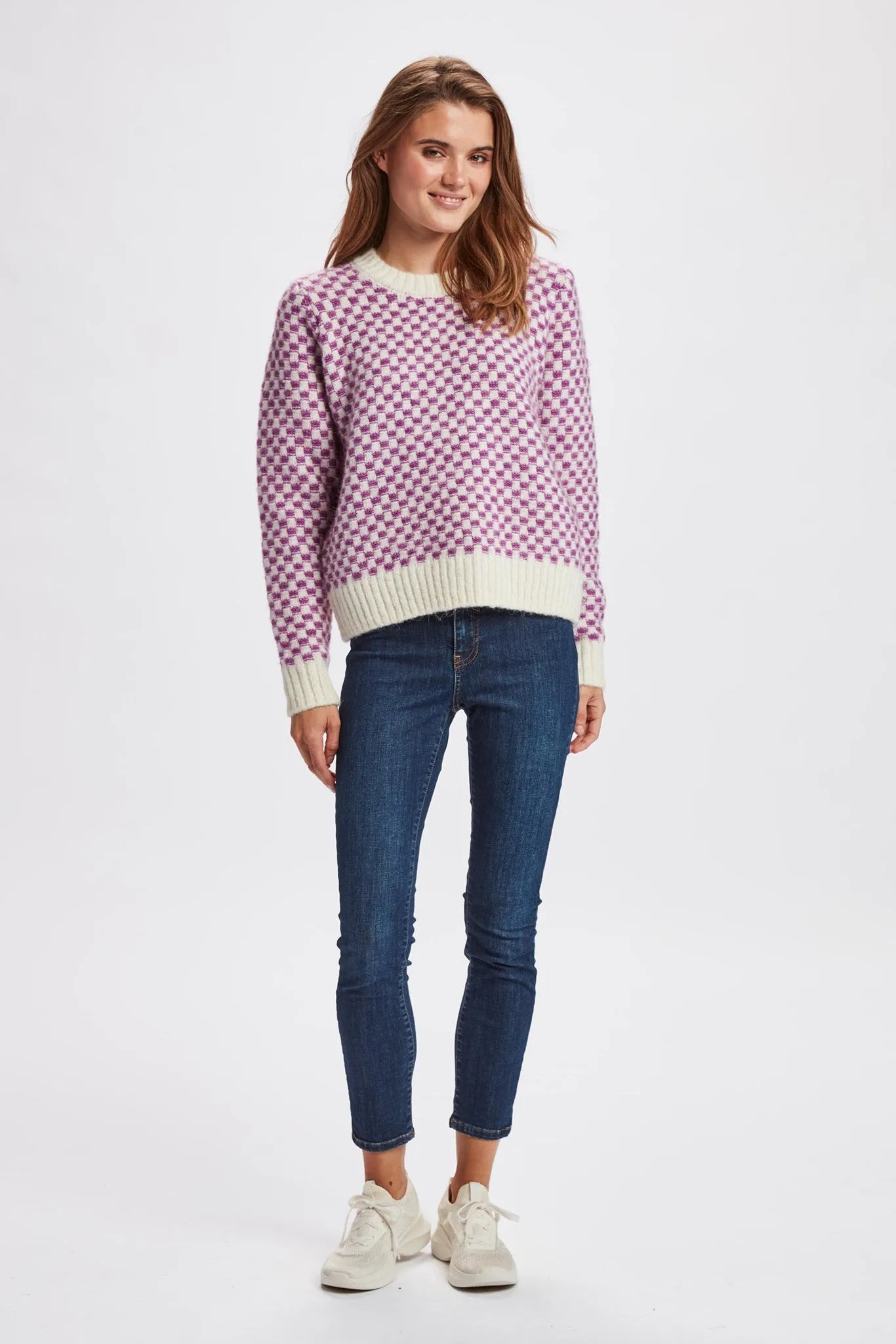 NUWILLIS CROPPED PULLOVER - Birch