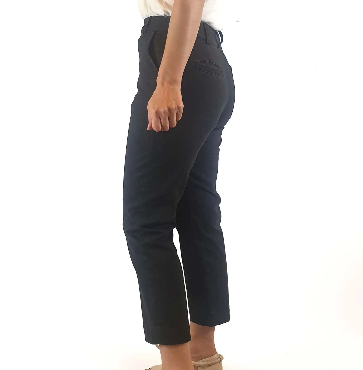 Obus black straight leg pants size 8