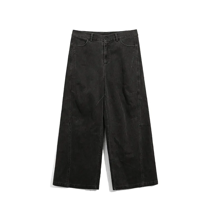 Olive Wide-Leg Pants