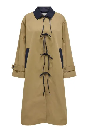 Only - Trench coat - Night sky - Orchid