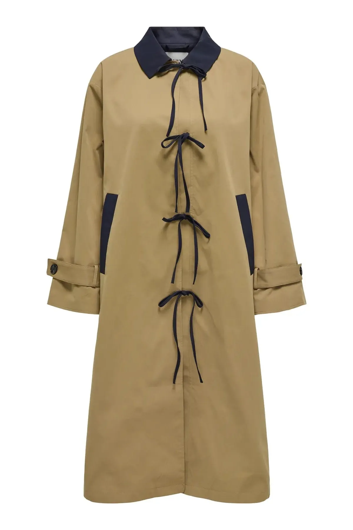 Only - Trench coat - Night sky - Orchid