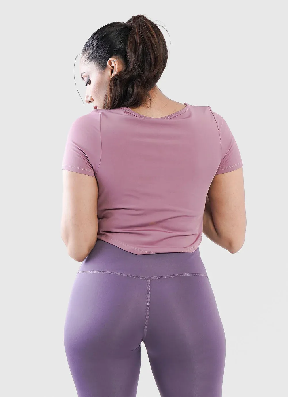 Onyx Crop T-Shirt - Pink