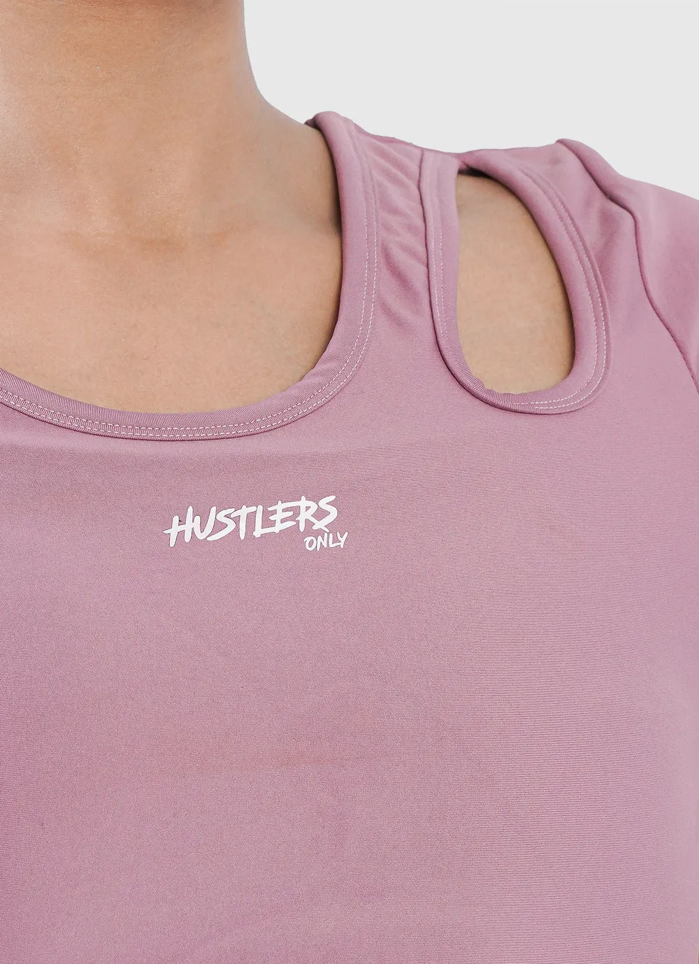 Onyx Crop T-Shirt - Pink