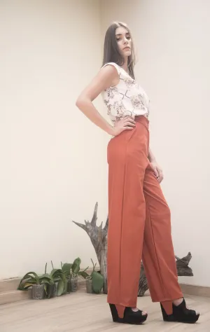 Orange pants