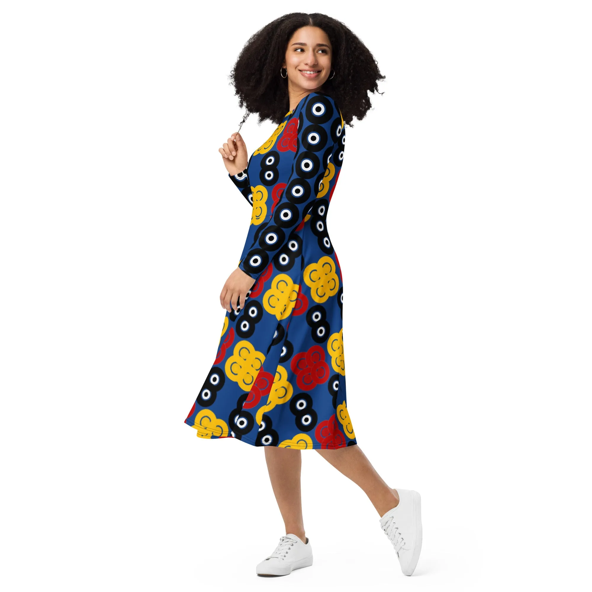 Origen Designation Women's Long-sleeve Midi dress