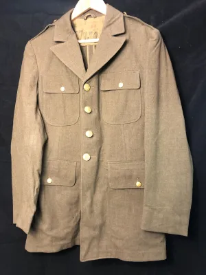 Original WW2 US Army Class A Dress Jacket 1941 - Private Ryan Prop - 38" Long