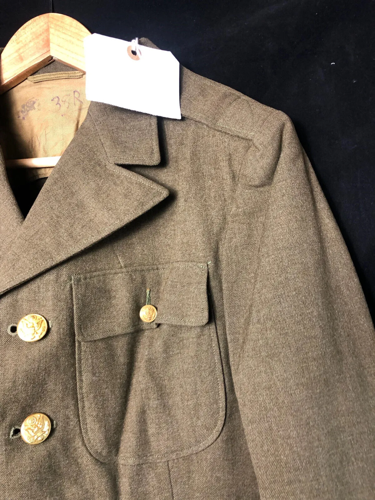 Original WW2 US Army Class A Dress Jacket - Private Ryan Prop - 38" Regular
