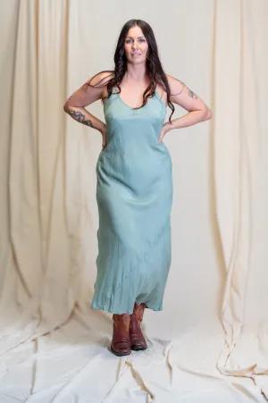 Otomo Linen Silk Slip Maxi