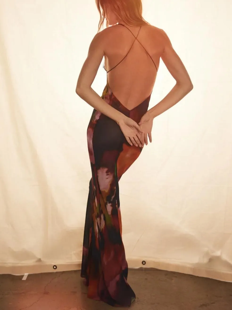 Paola Floral Slip Dress