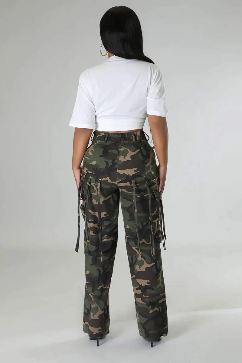 PG666 High-Waist Camo Pants