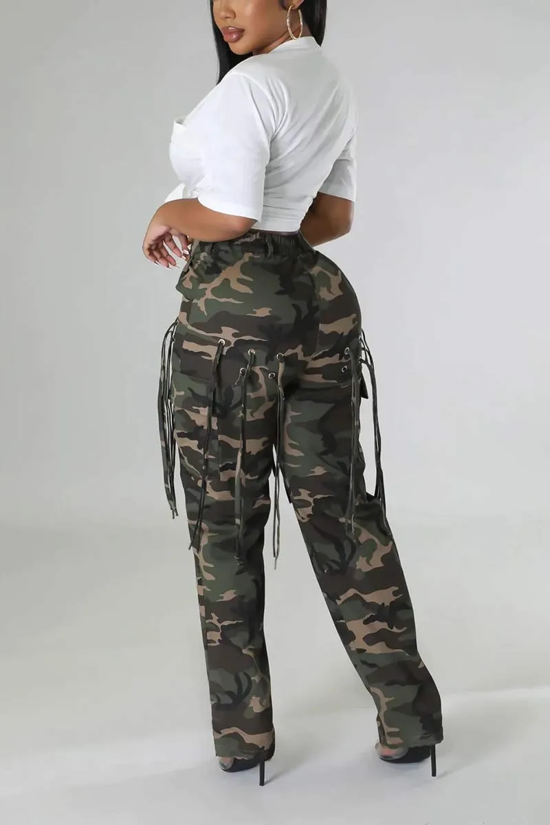 PG666 High-Waist Camo Pants