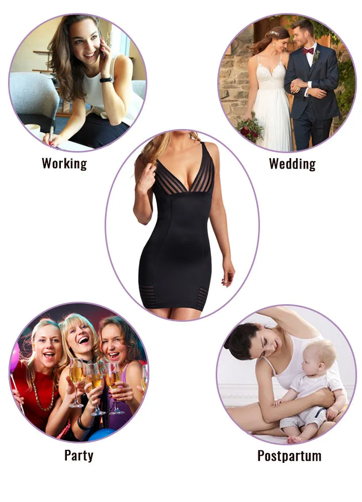 Plunging Slip With Multiway Straps