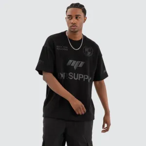 Power Loopback Raptor Tee Jet Black