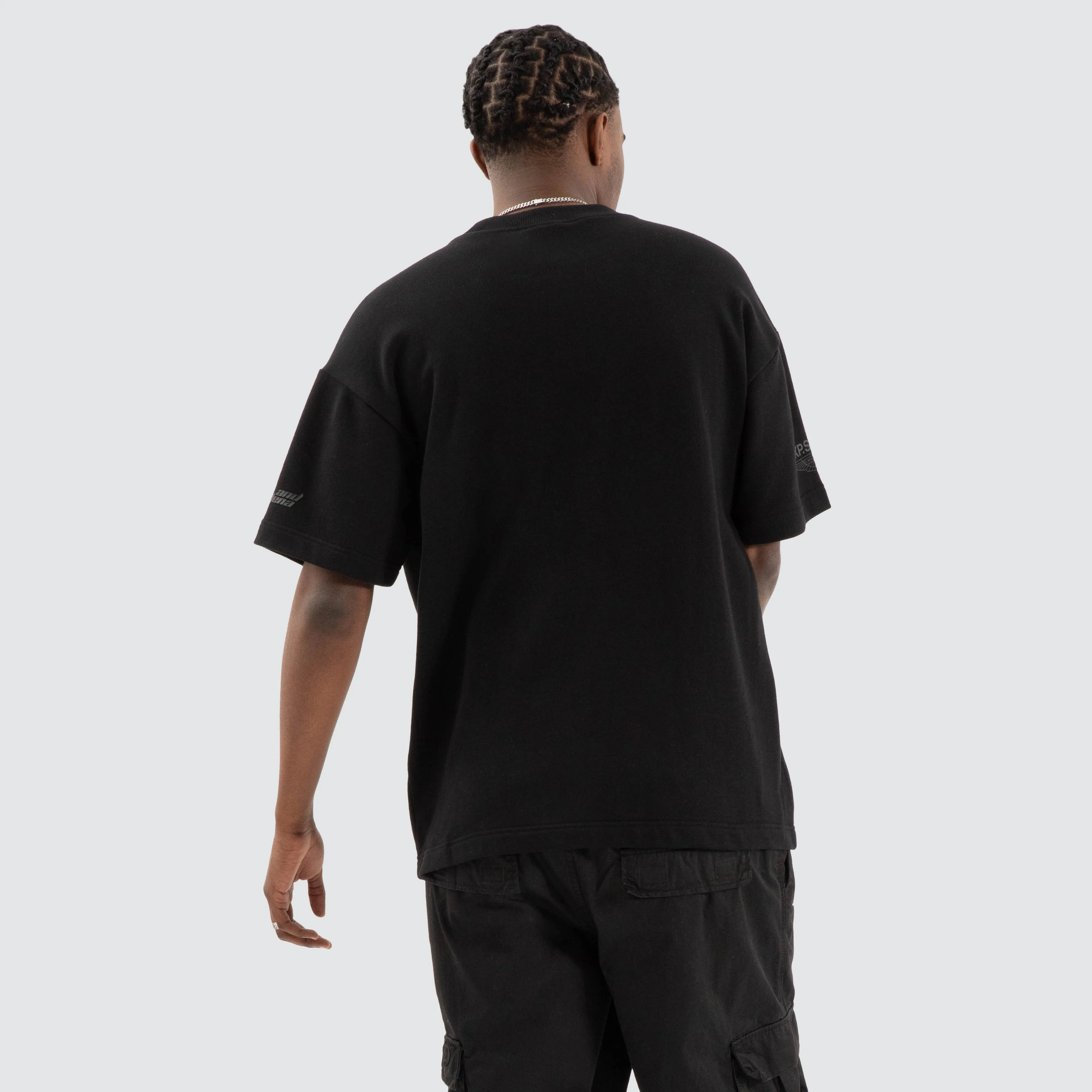 Power Loopback Raptor Tee Jet Black