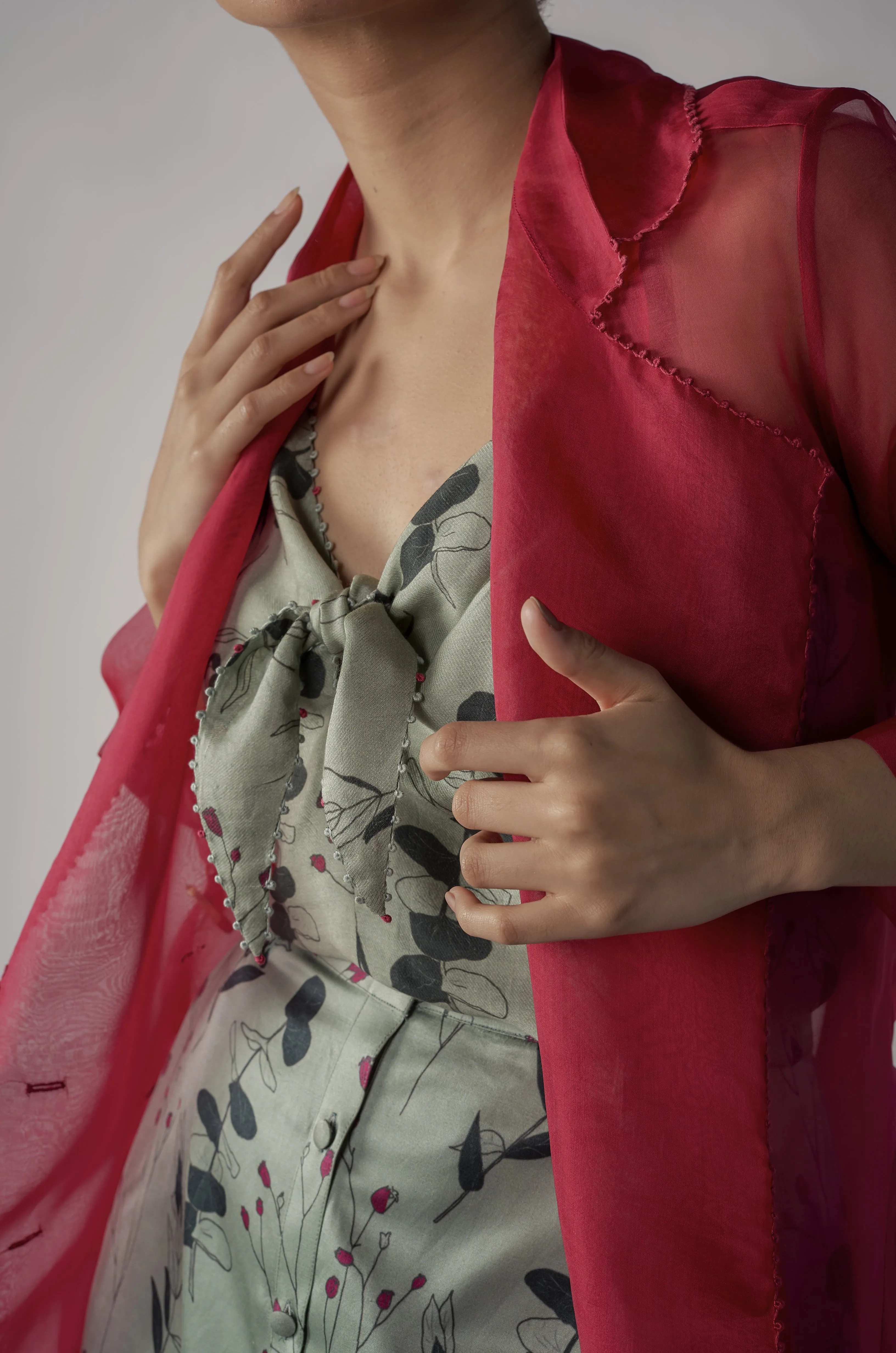 Primrose Organza Trench