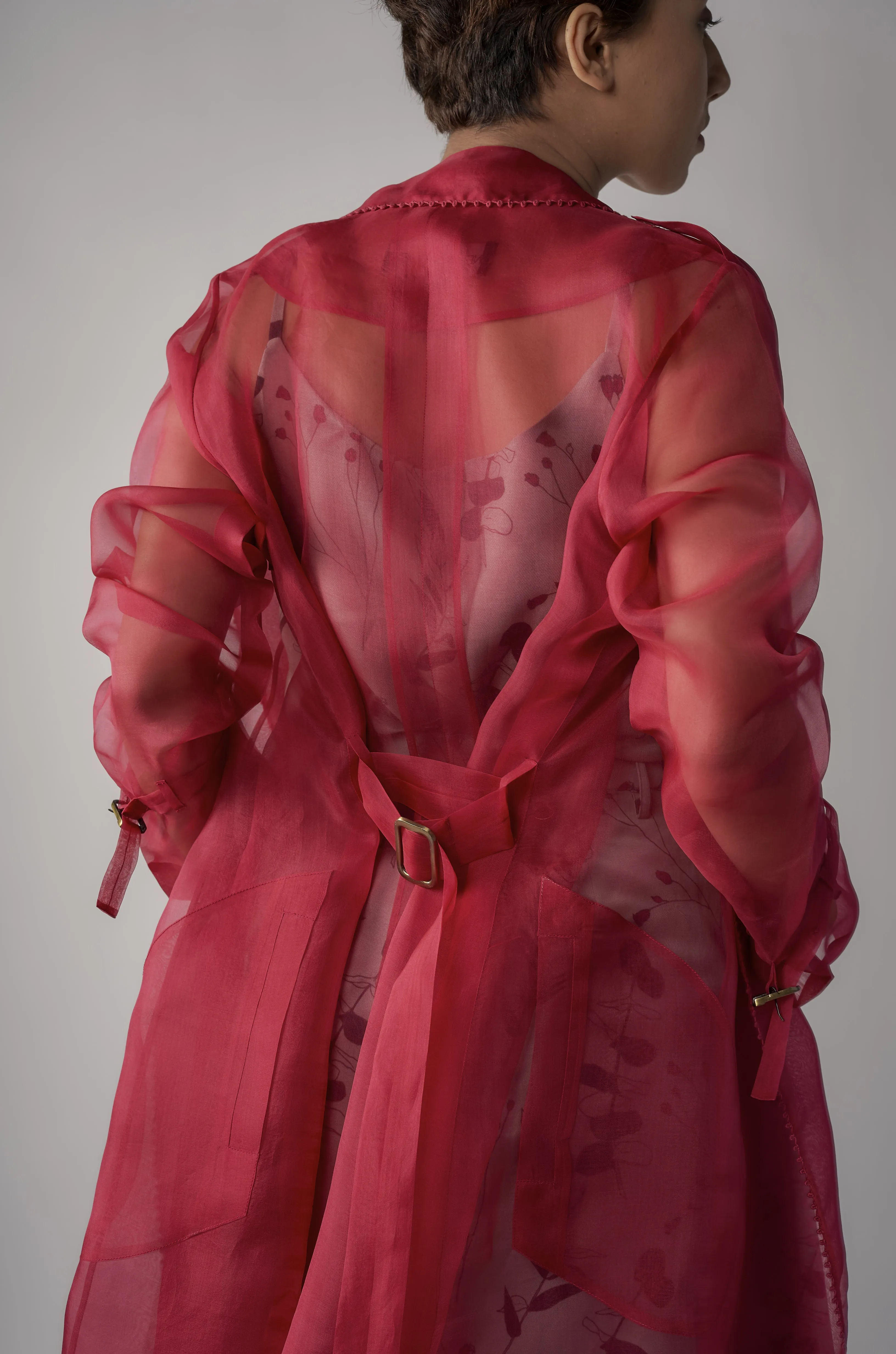Primrose Organza Trench
