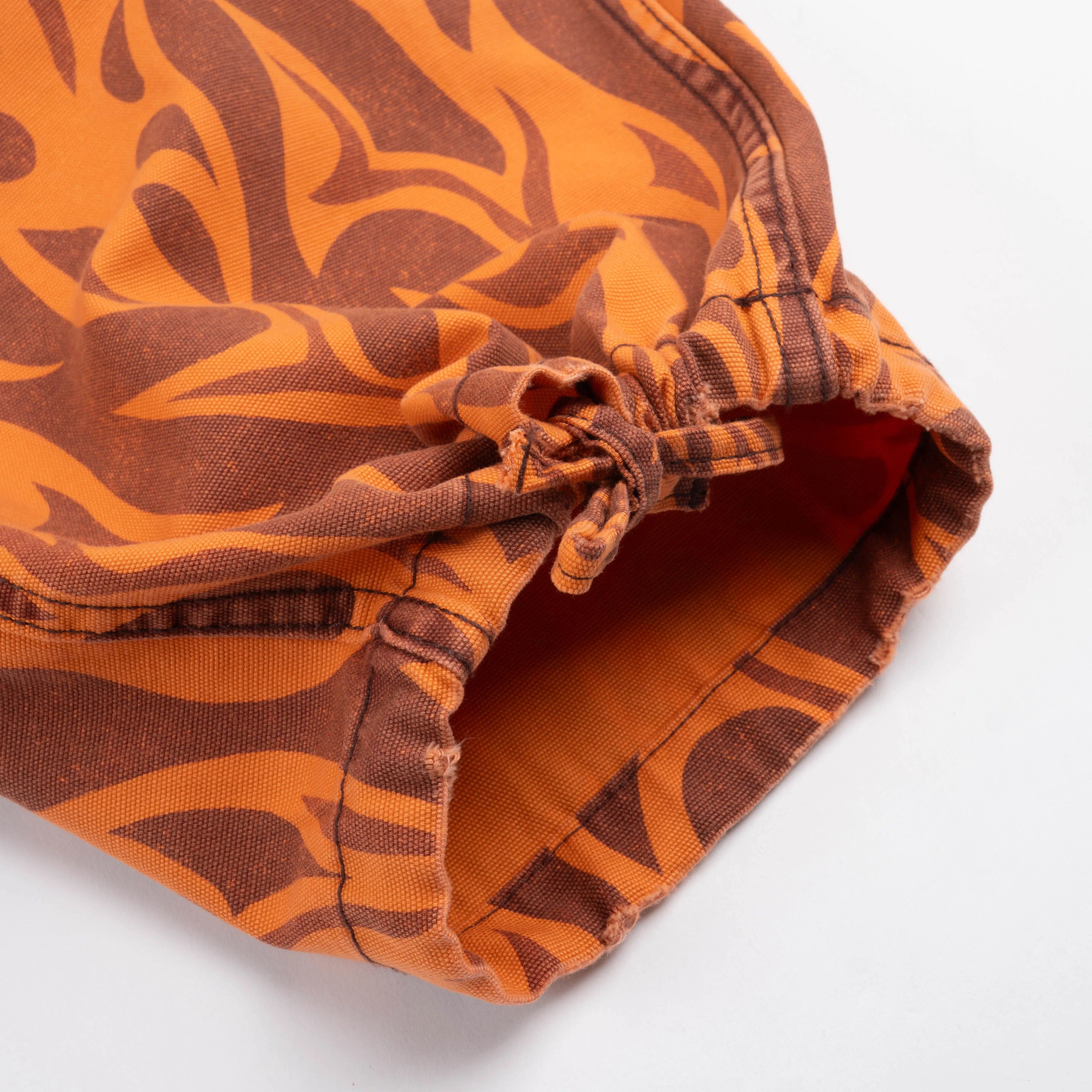 Printed Cargo Pants Orange Flame ERL08P006