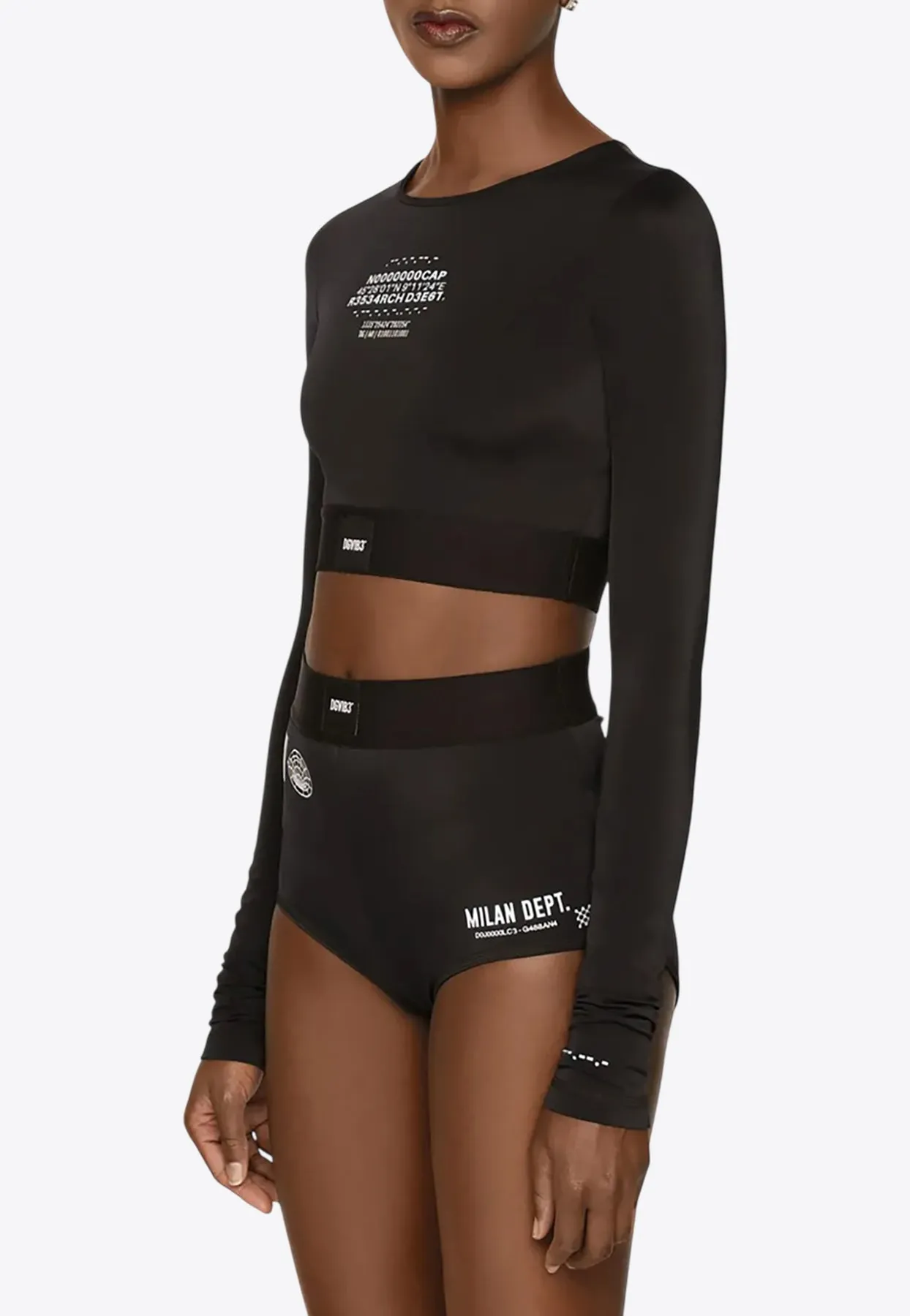 Printed Cropped Top