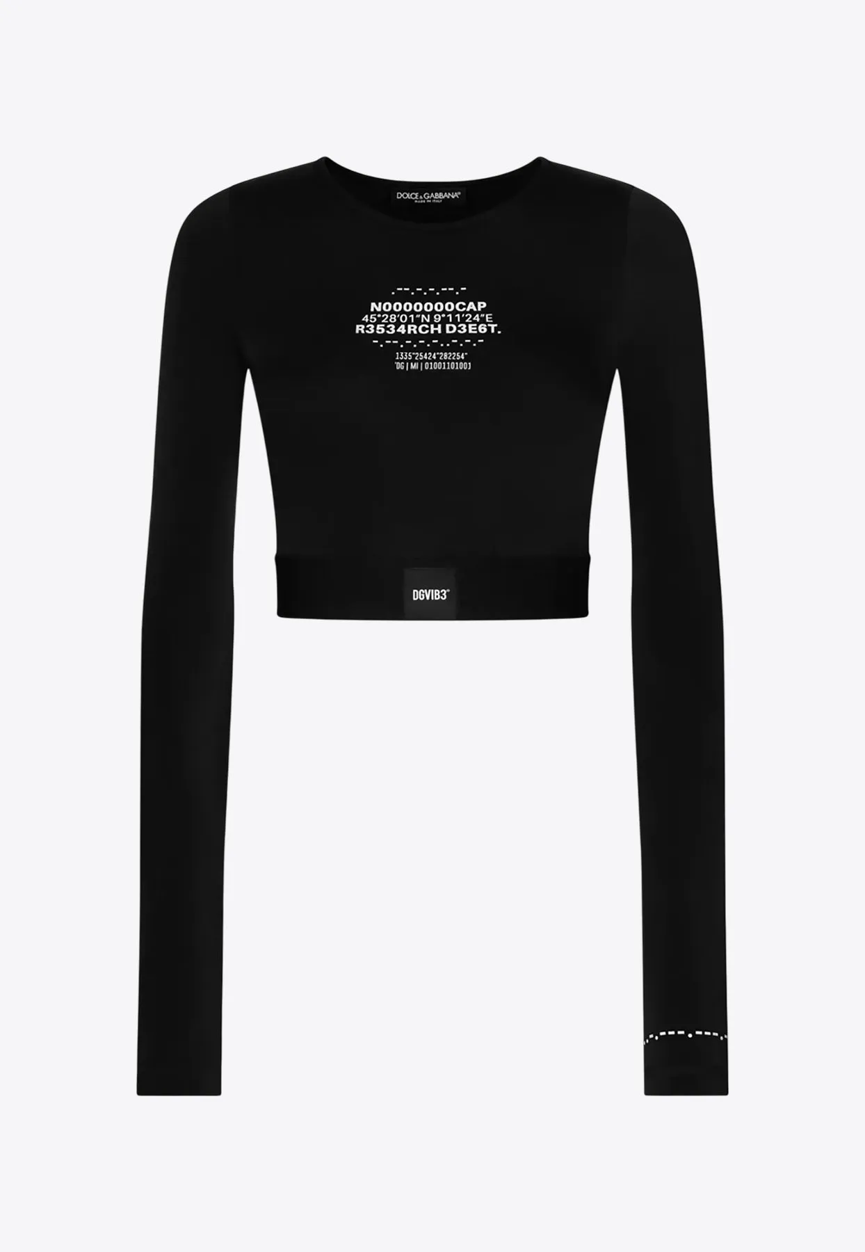 Printed Cropped Top