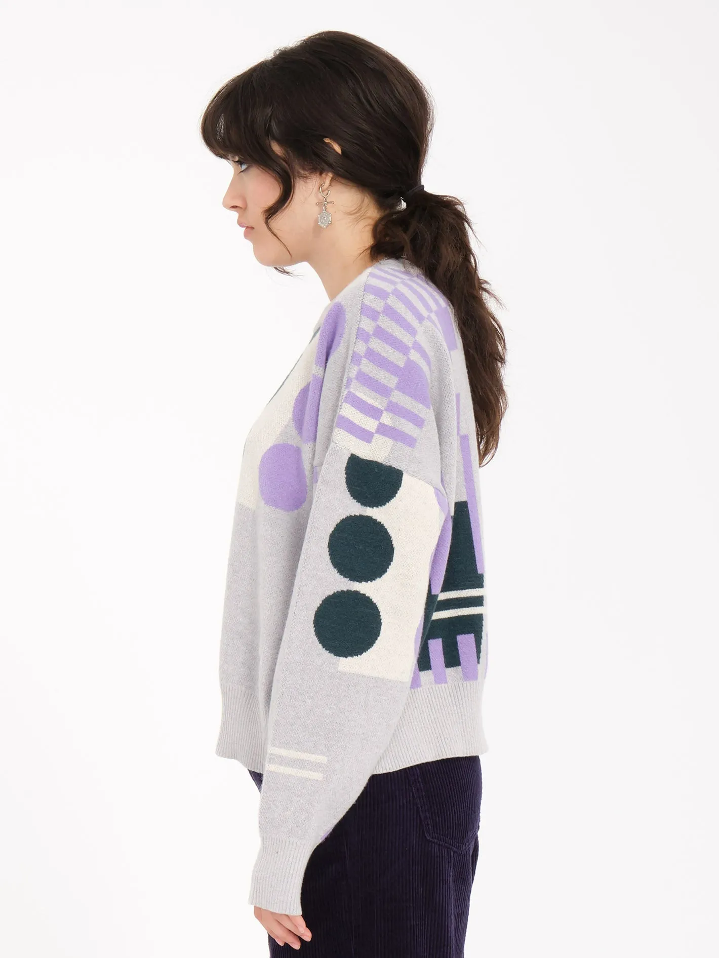 Pull Bohausweater - HEATHER GREY